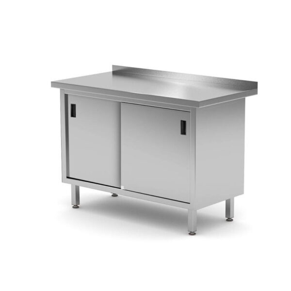 Wall Mounted Base Cabinet With 1 Shelf Sliding Door