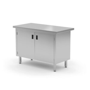 Center Base Cabinet With 2 Shelf Sliding Door
