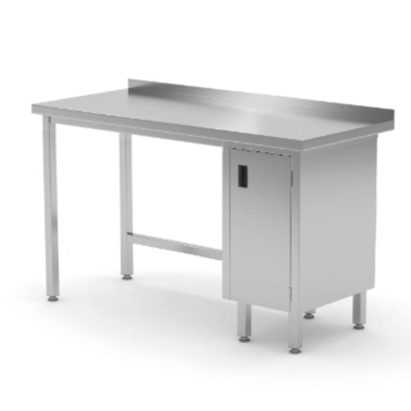 Work Table With Rhs Single Cabinet