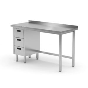 Work Table With Lhs 3 Drawer