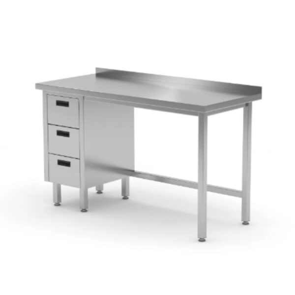 Work Table With Lhs 3 Drawer