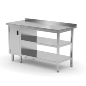 Work Table With 2Us And Lhs Single Cabinet