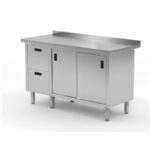 Wall Mounted 2 S Door Base Cabinet With 2 Lhs Drawer