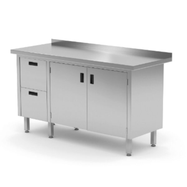 Wall Mounted 2 H Door Base Cabinet With 2 Lhs Drawer