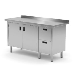 Wall Mounted 2 H Door Base Cabinet With 2 Lhs Drawer