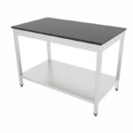 Granite Table With 1 Shelf