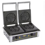 2 Round Mould Waffle Maker GED75
