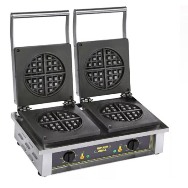 2 Round Mould Waffle Maker GED75